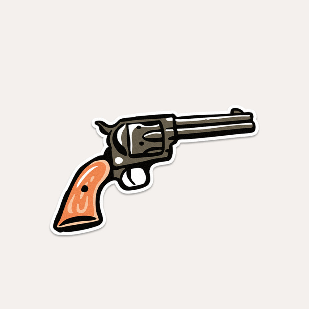 Six Shooter - Vinyl Sticker