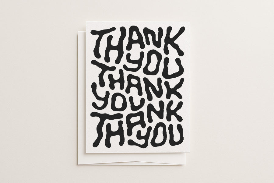 Thank You - Blank Card