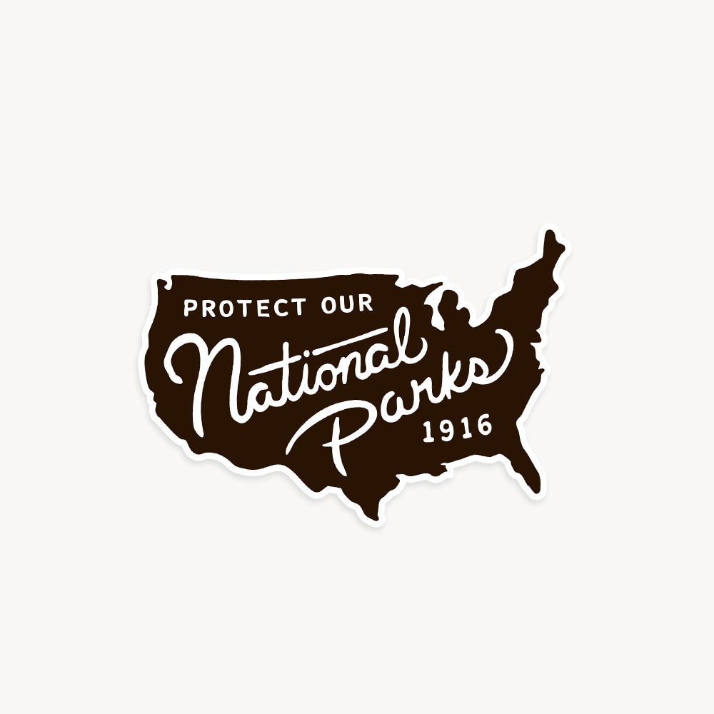 National Park Vinyl Stickers - Three Pack