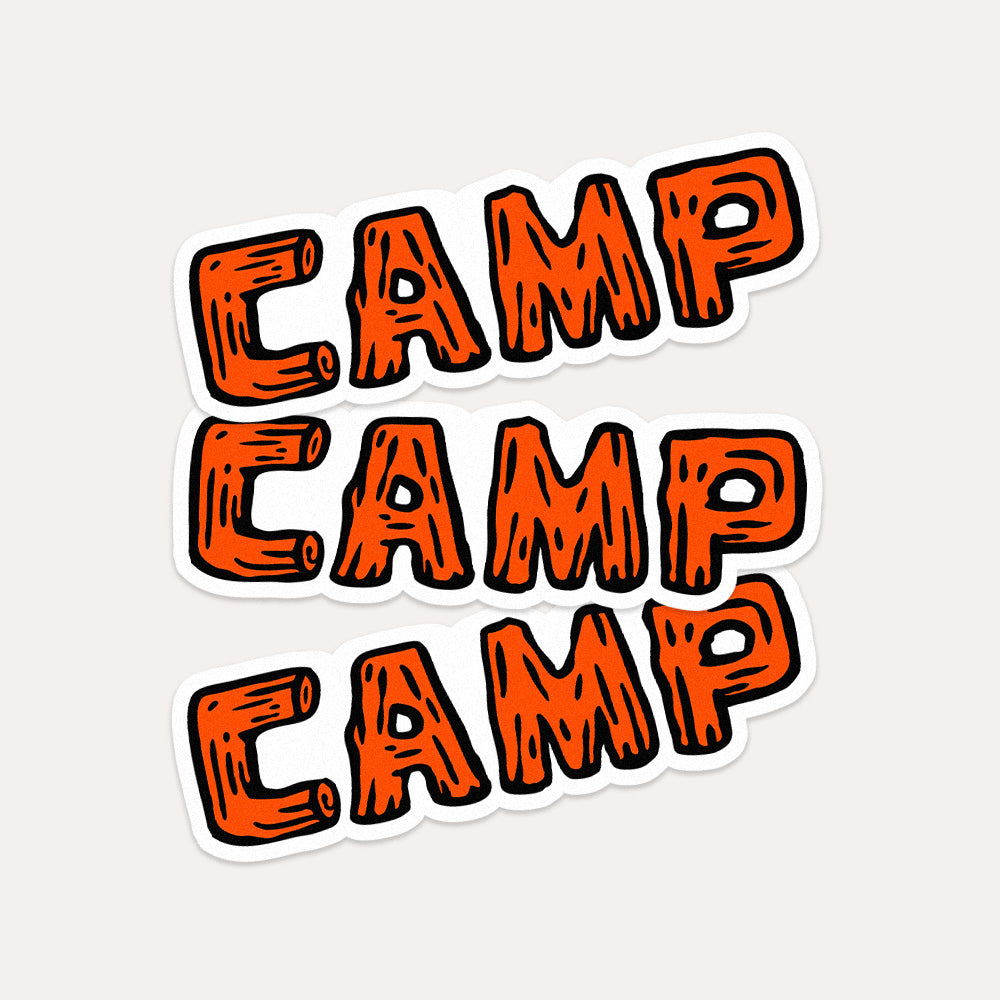 CAMP - Vinyl Sticker