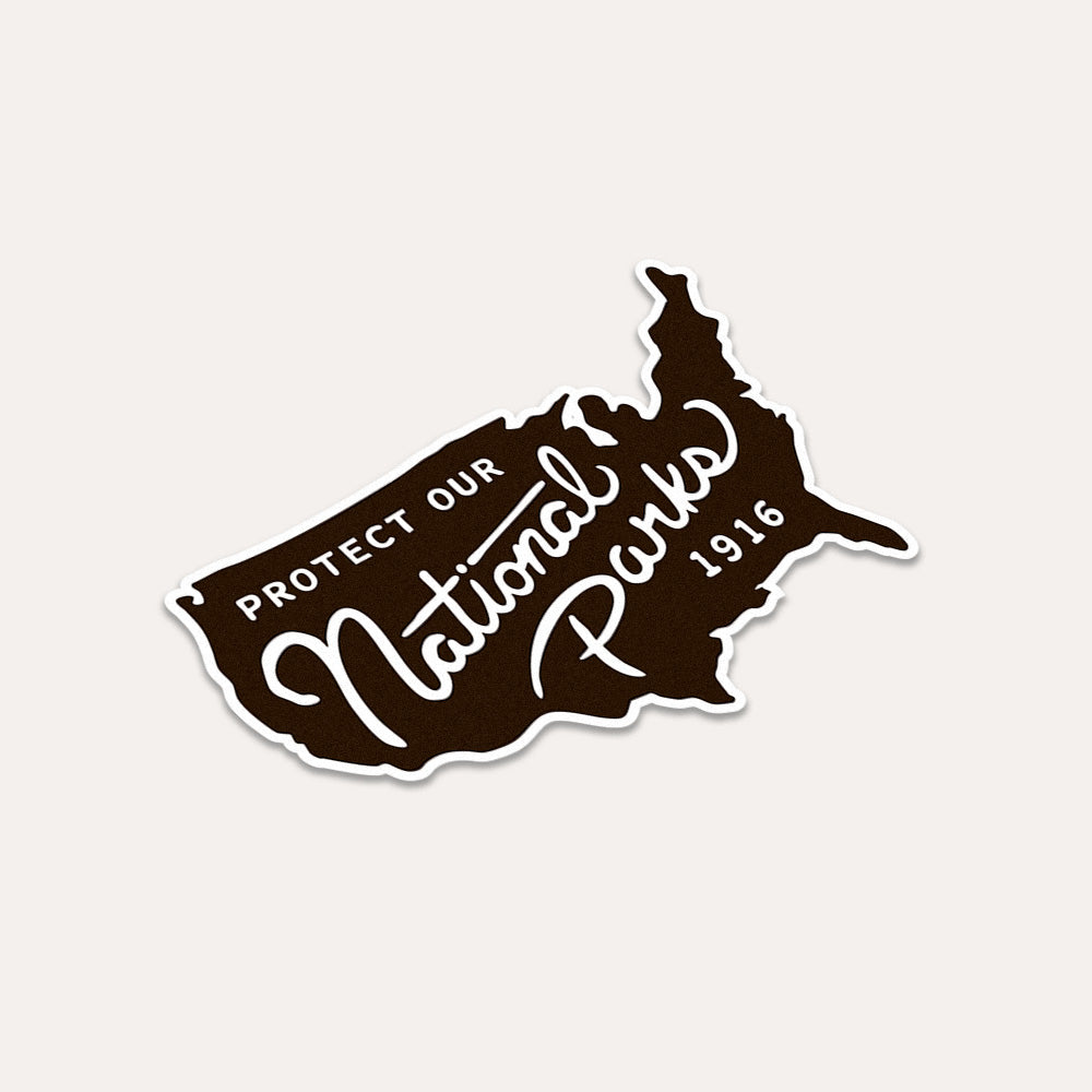 Support Our National Parks - Vinyl Sticker