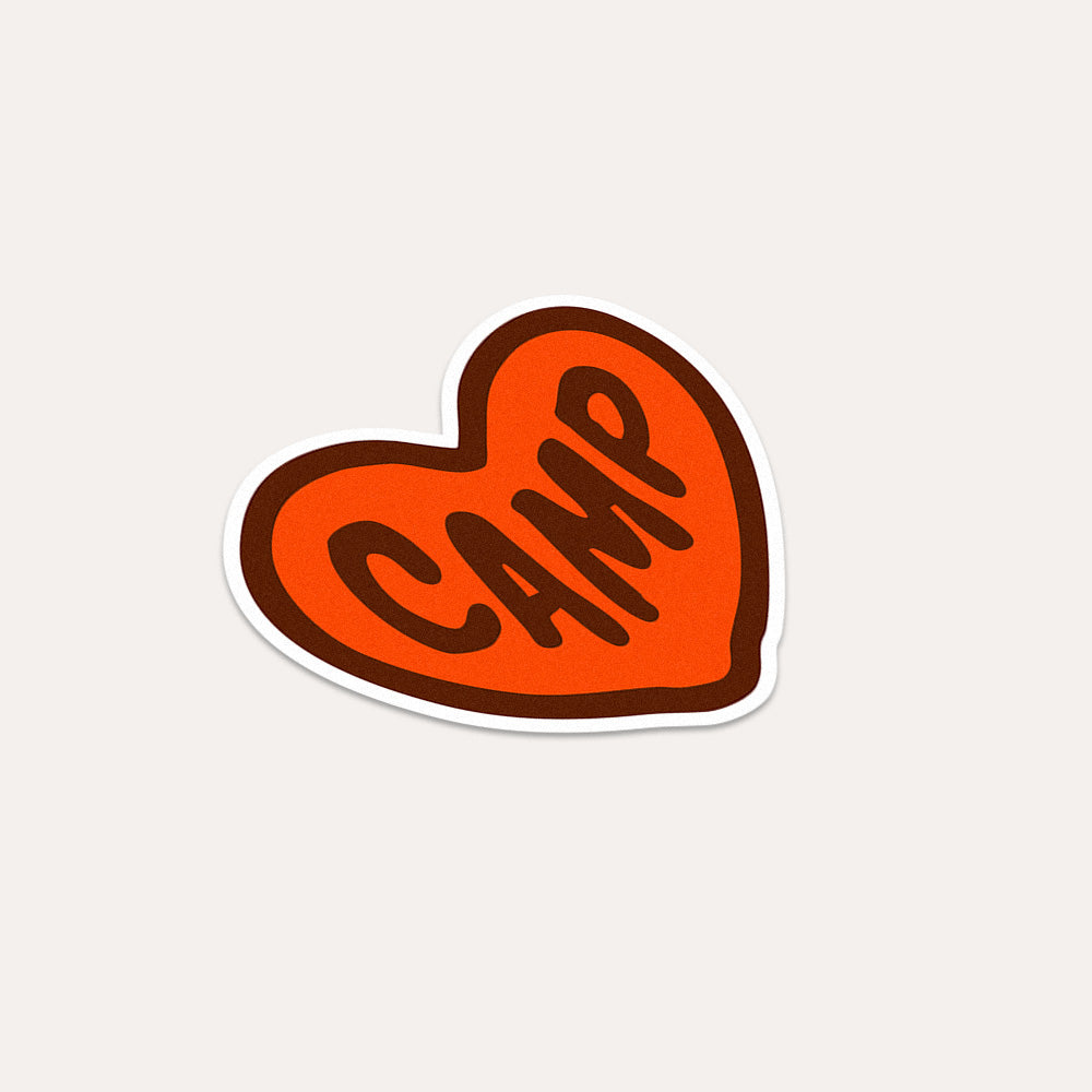 CAMP Heart - Vinyl Sticker