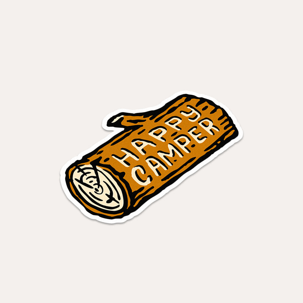 Happy Camper - Vinyl Sticker