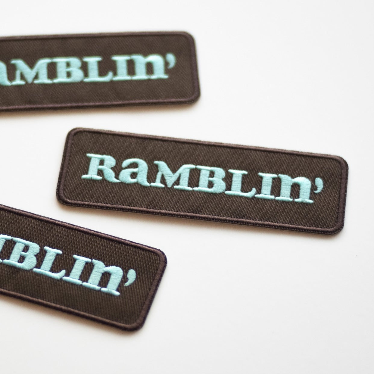 Ramblin' - Iron On Patch
