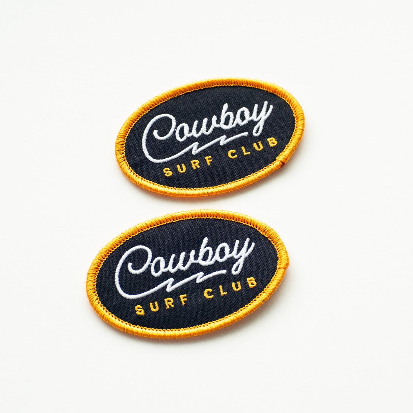 Cowboy Surf Club - Iron On Patch