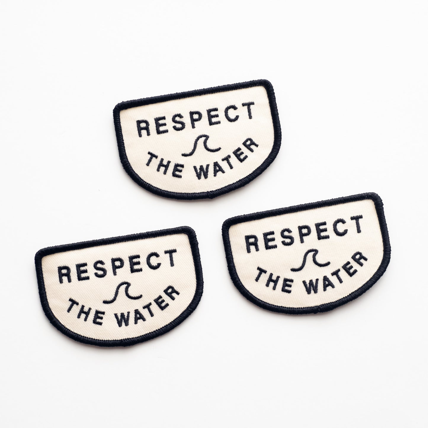 Respect the Water - Iron On Patch