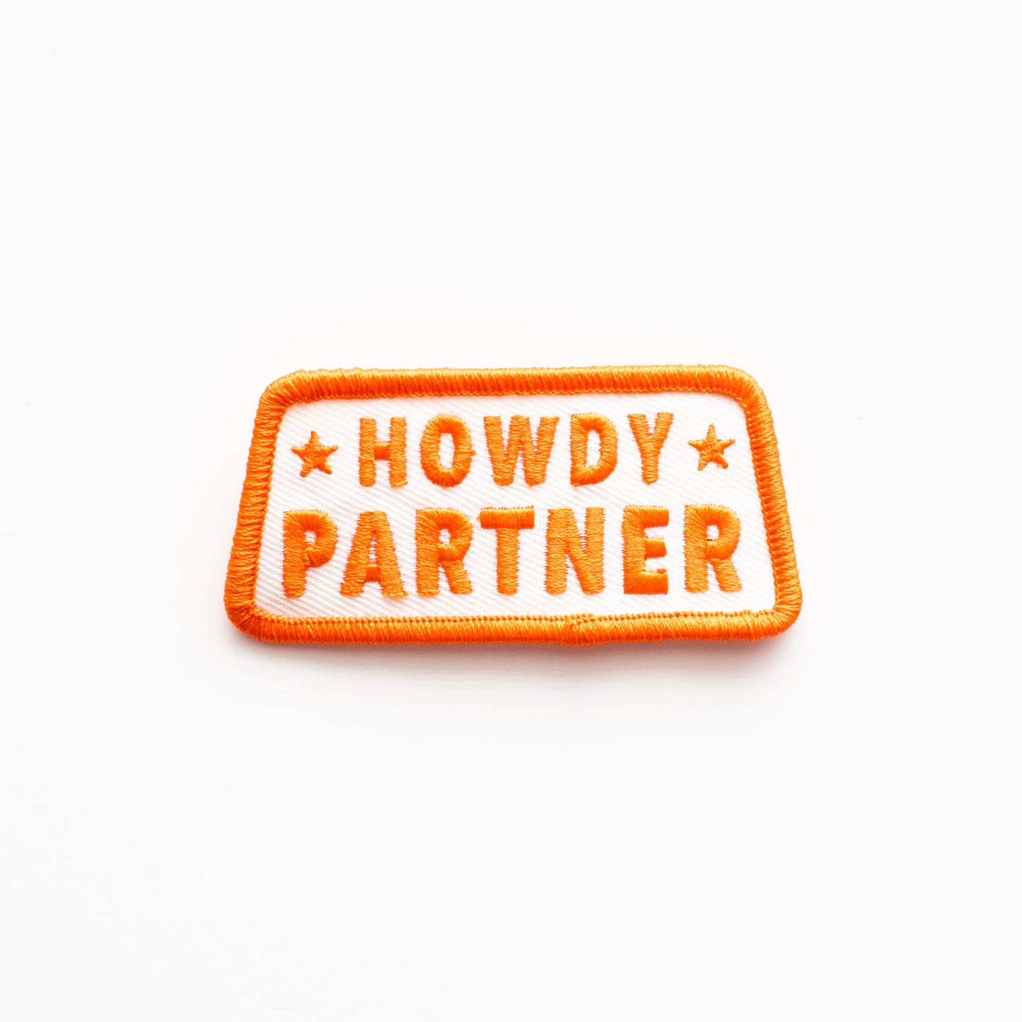 Howdy Partner - Iron On Patch