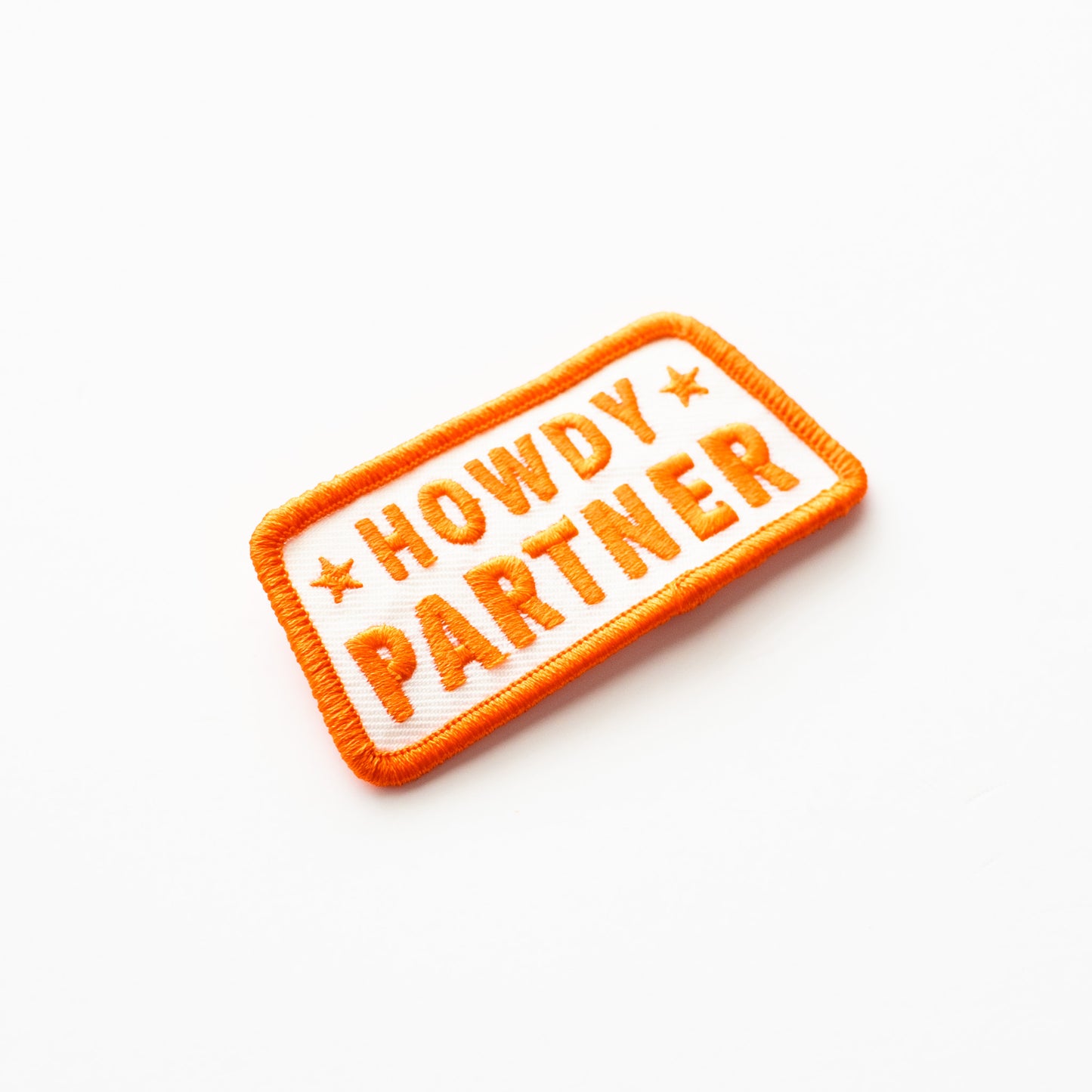 Howdy Partner - Iron On Patch