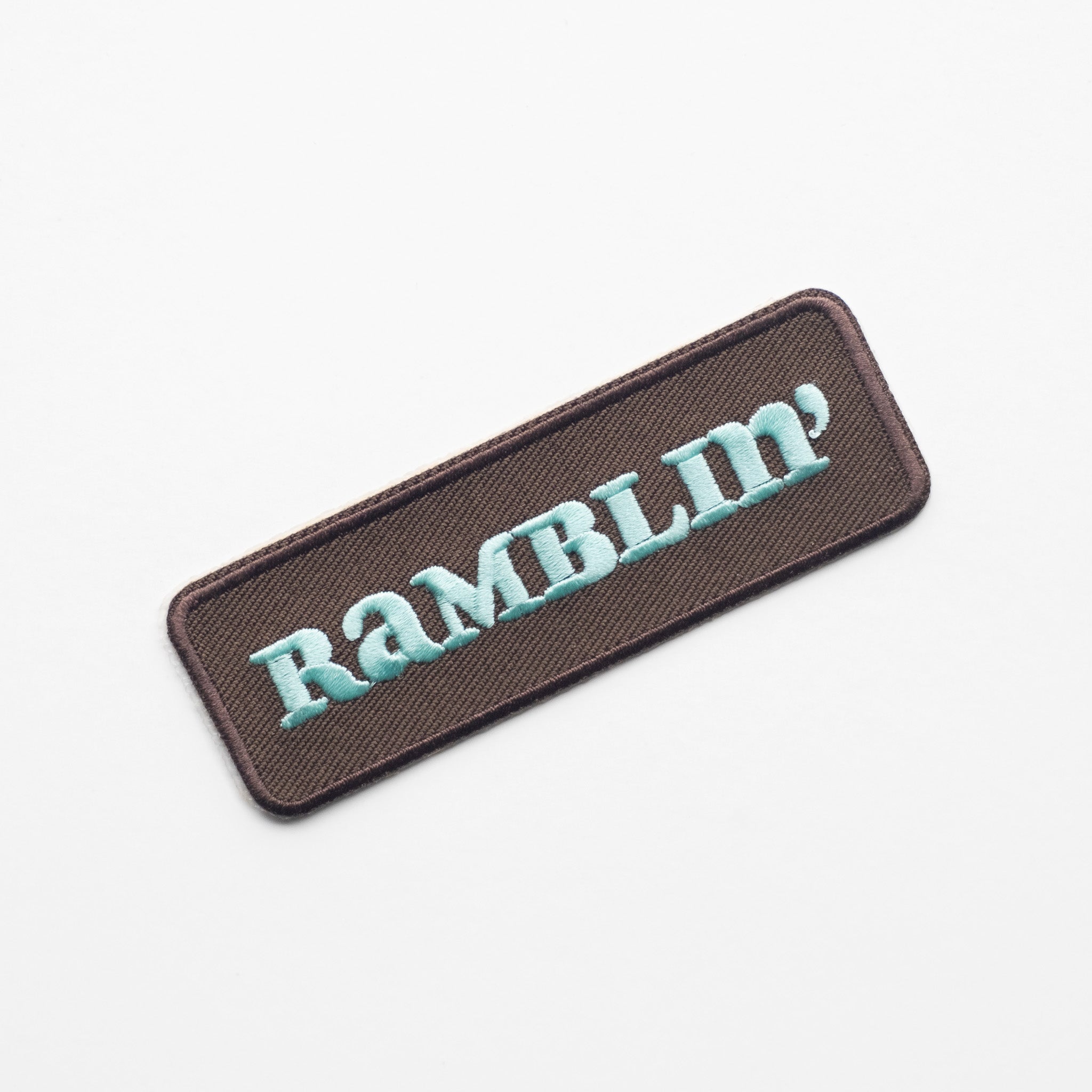 Ramblin' - Iron On Patch