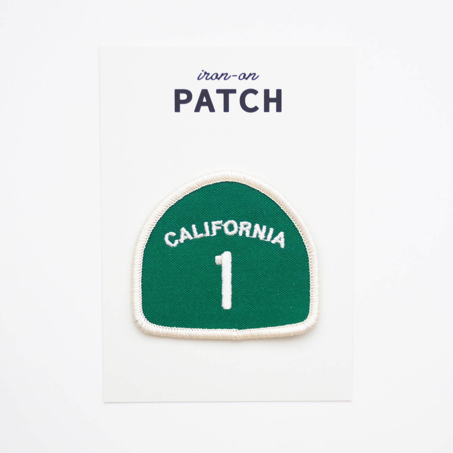 Pacific Coast Highway 1 - Iron On Patch