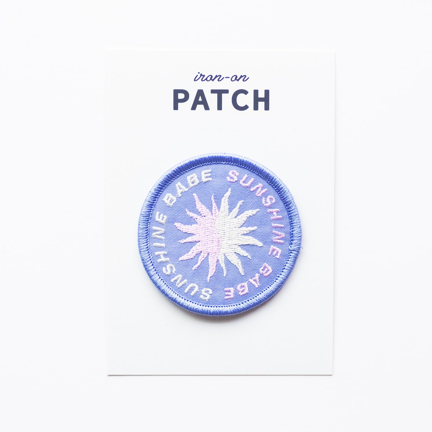 Sunshine Babe - Iron On Patch