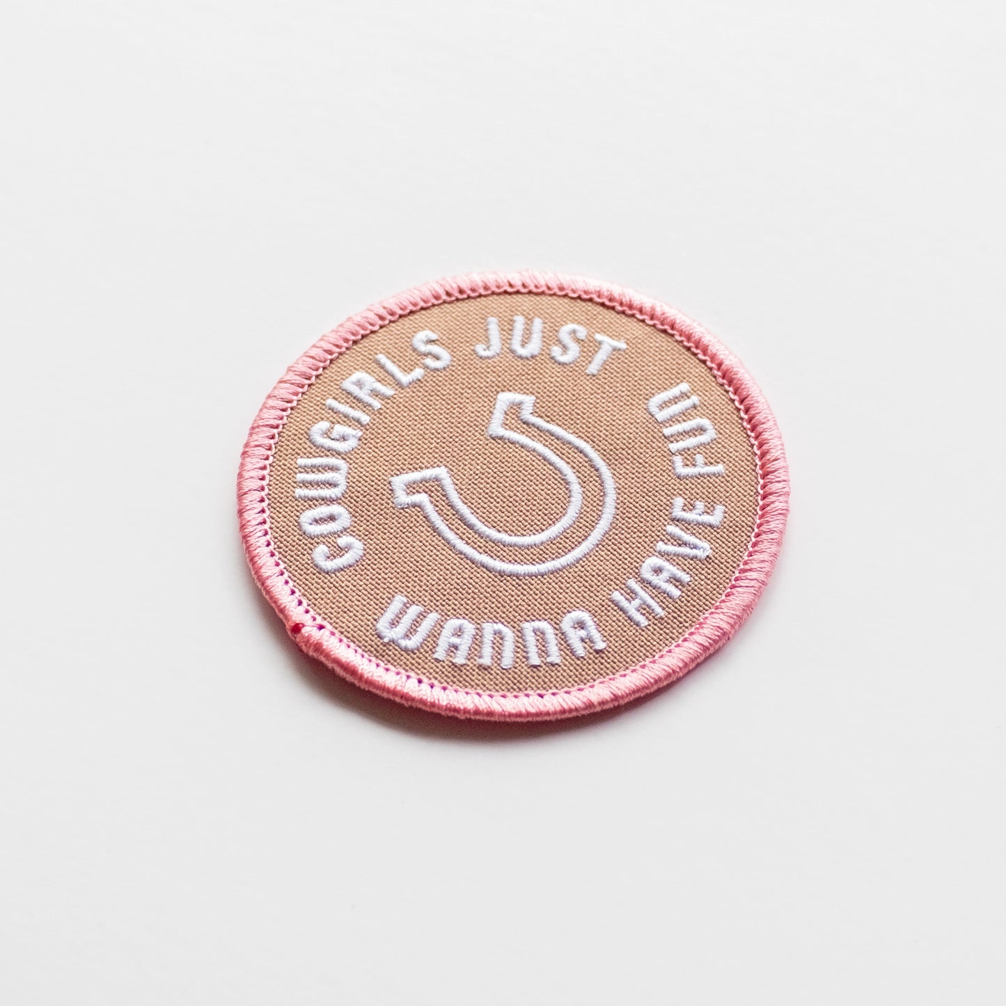 Cowgirls Just Wanna Have Fun - Iron On Patch