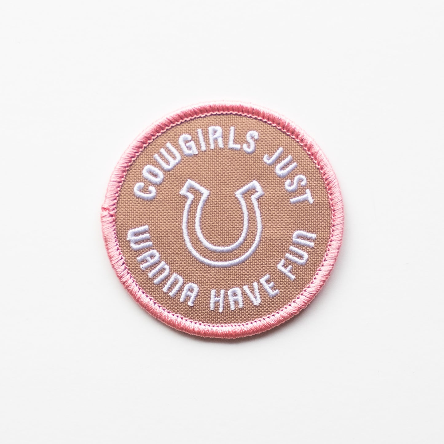Cowgirls Just Wanna Have Fun - Iron On Patch
