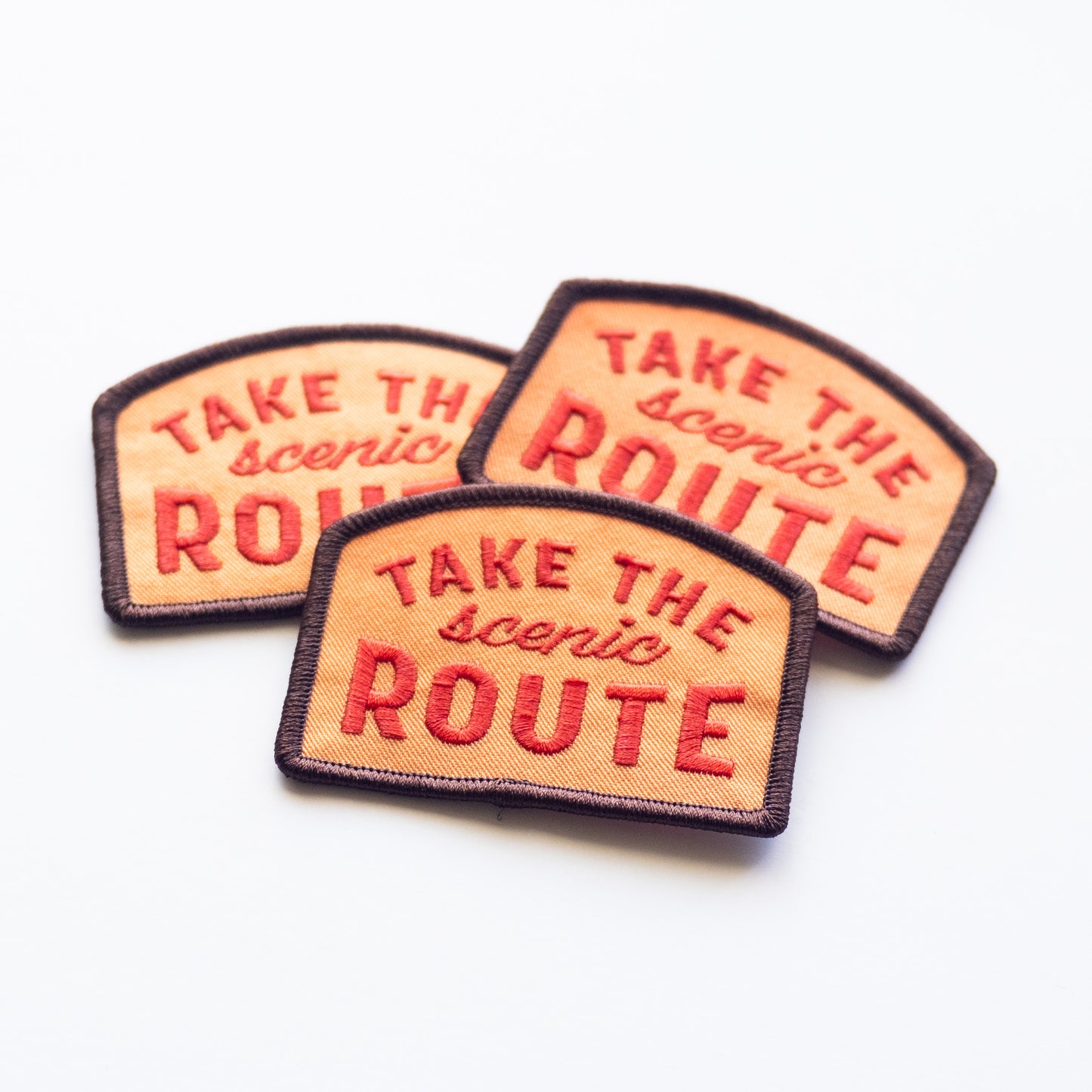 Take the Scenic Route - Iron On Patch