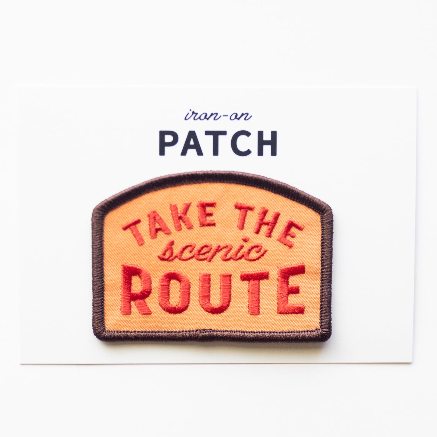 Take the Scenic Route - Iron On Patch