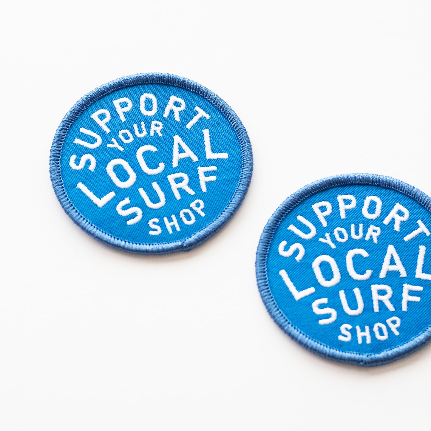 Support Your Local Surf Shop - Iron On Patch