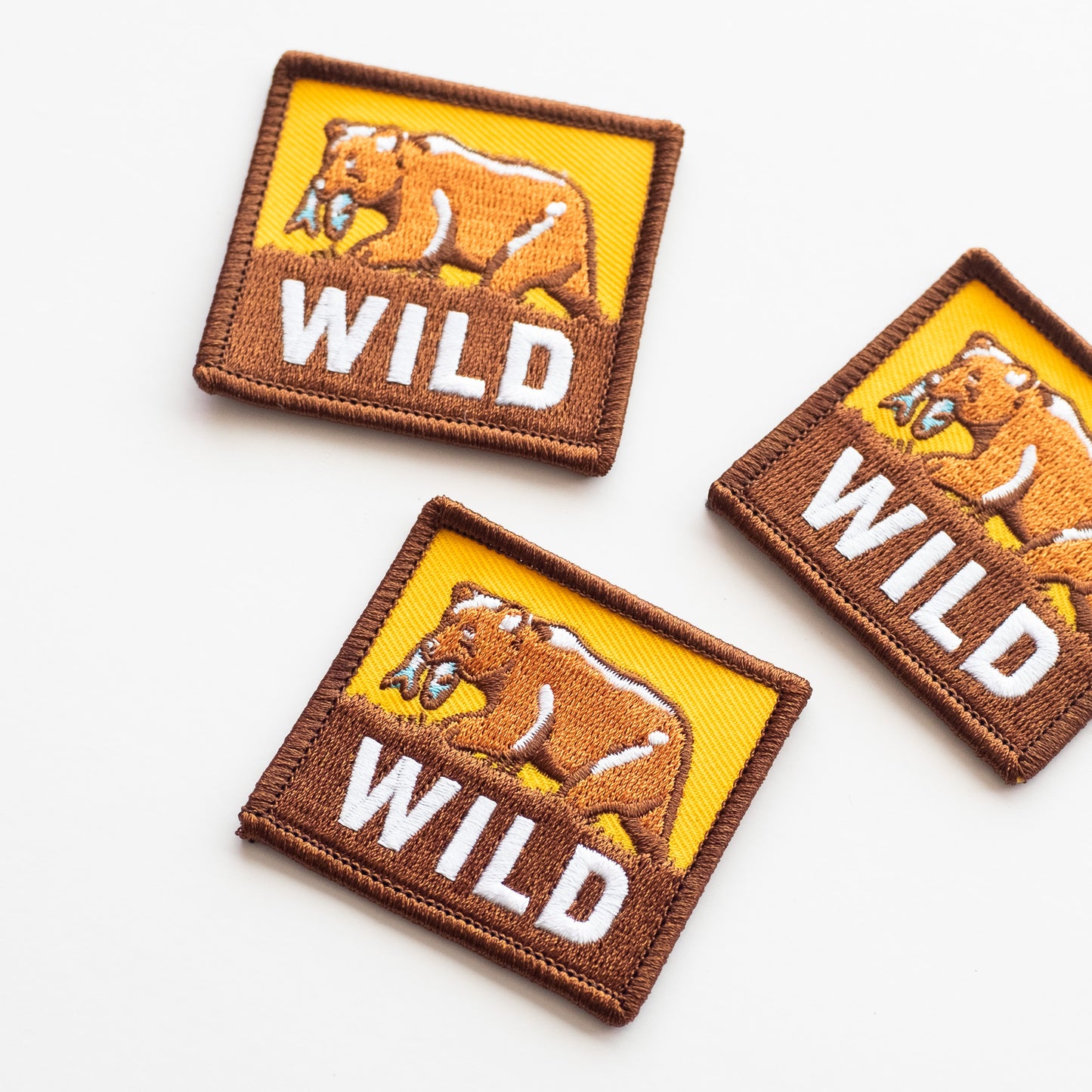 Wild Bear - Iron On Patch