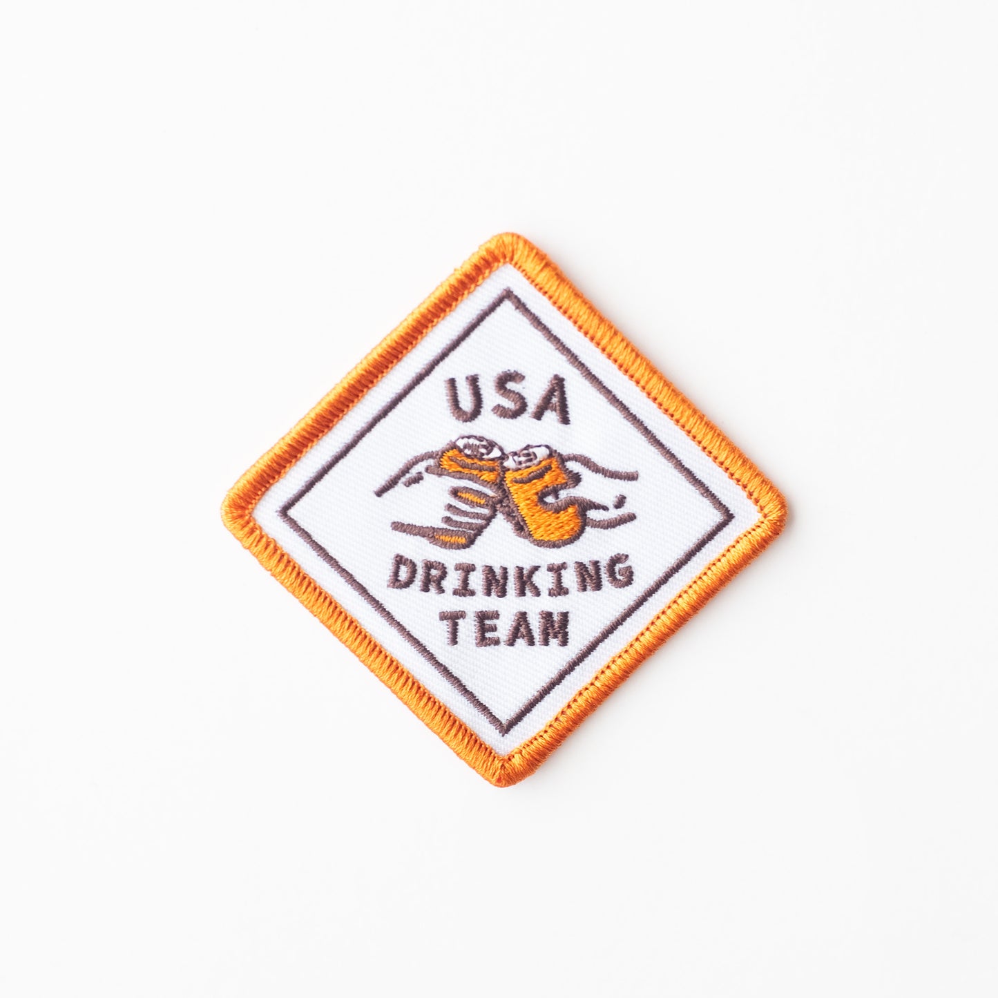USA Drinking Team - Iron On Patch