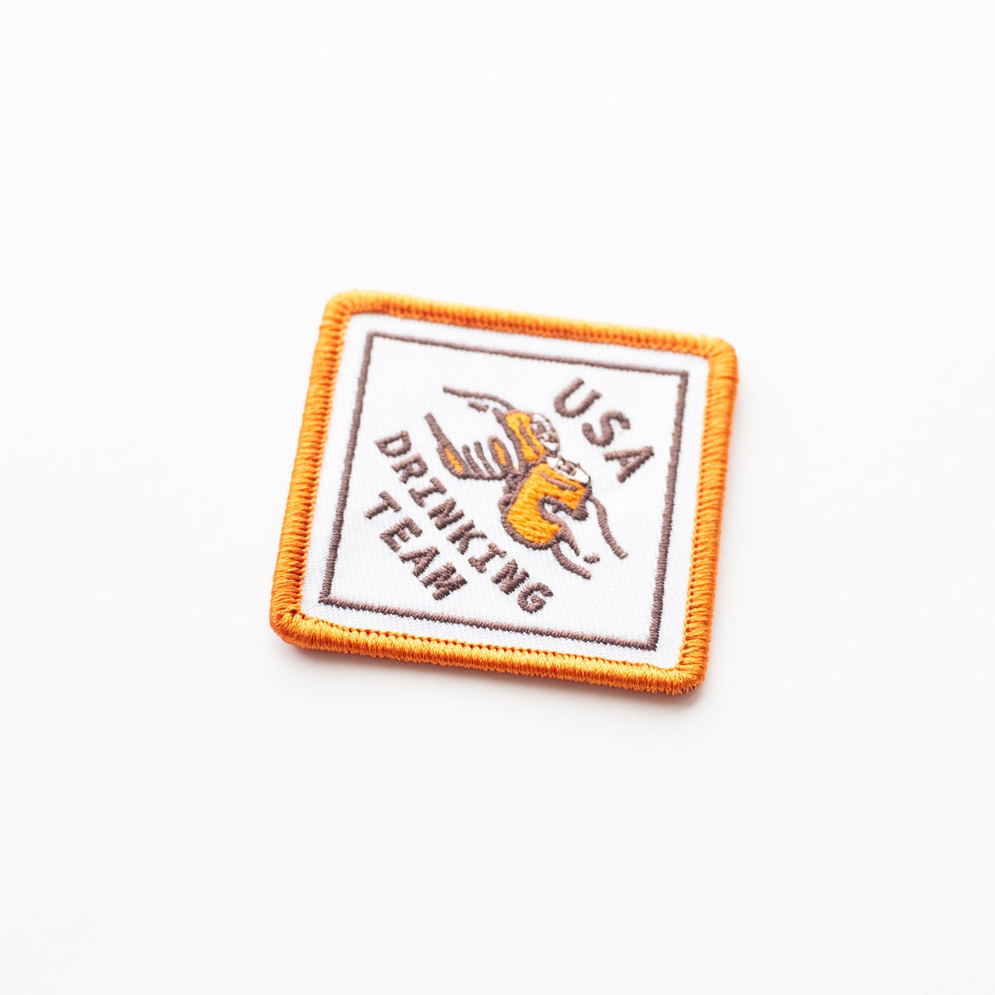 USA Drinking Team - Iron On Patch