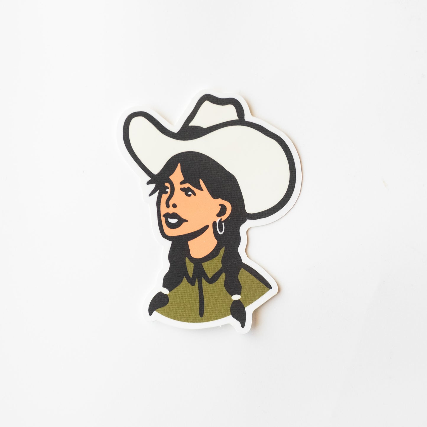 Country Cowgirl Three Pack of Vinyl Stickers