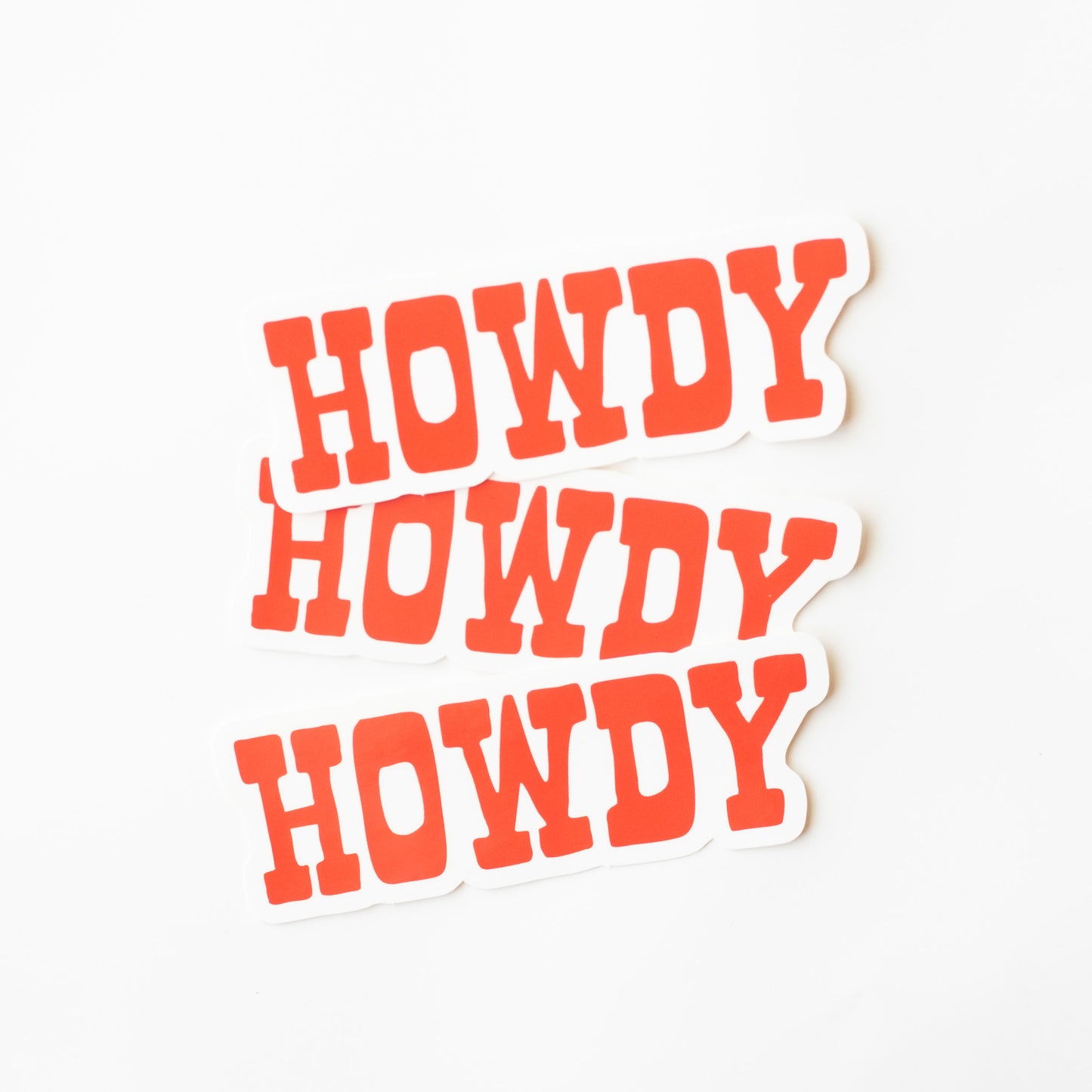 Country Cowgirl Three Pack of Vinyl Stickers