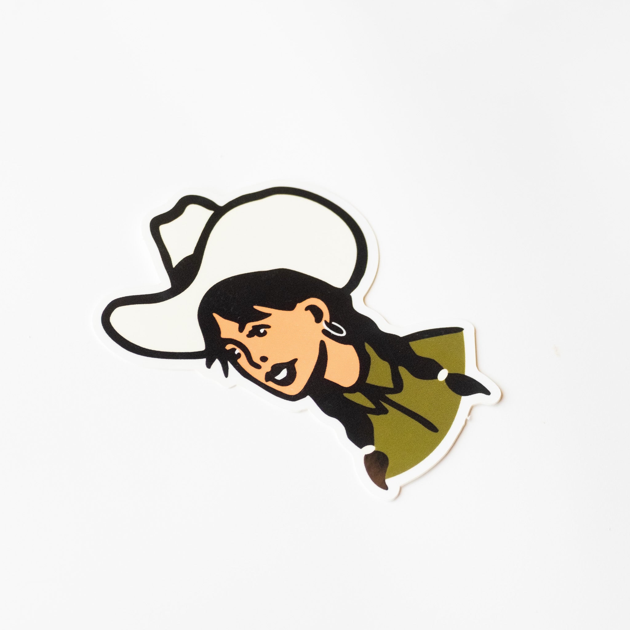 Country Cowgirl Vinyl Sticker