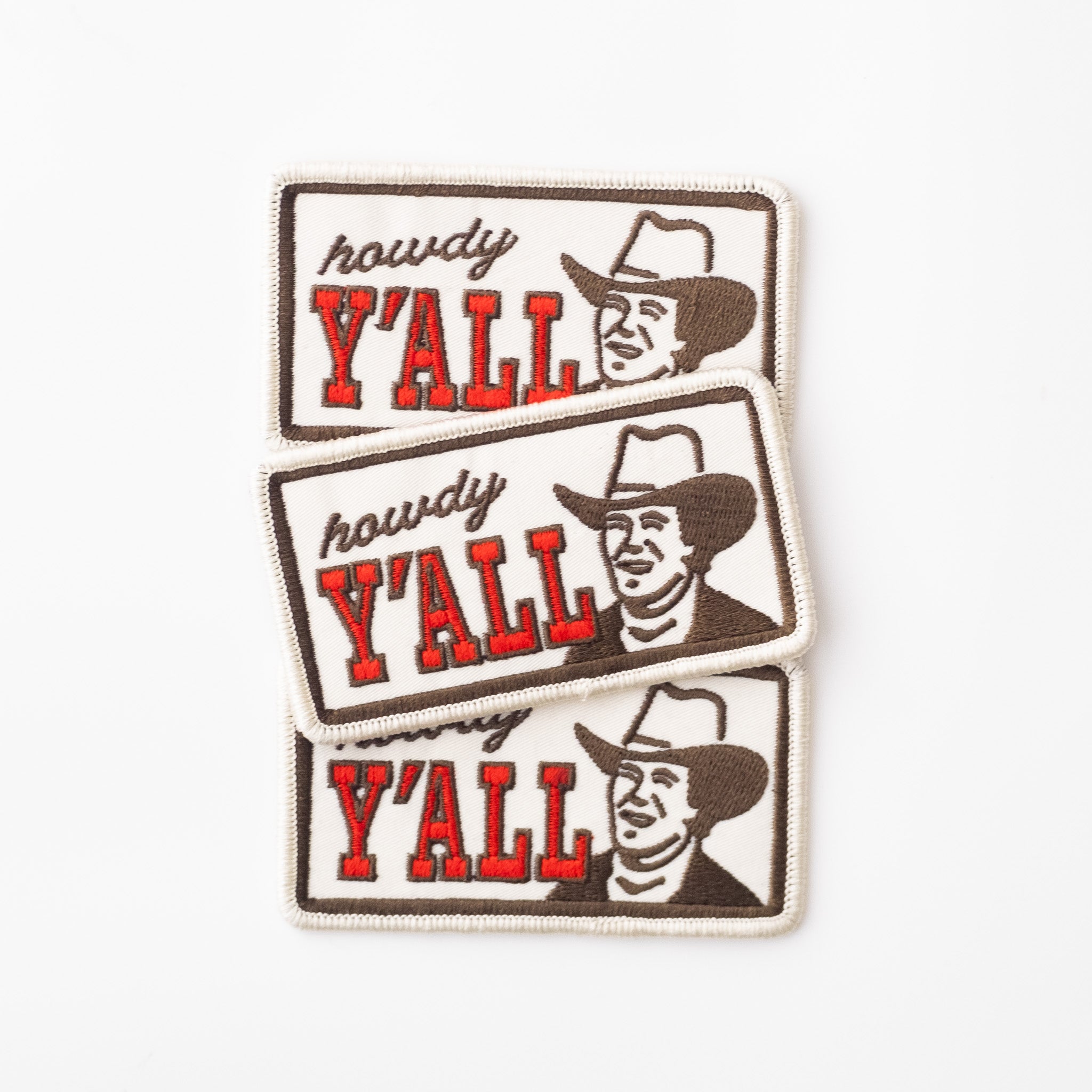 Howdy Y'all - Iron On Patch