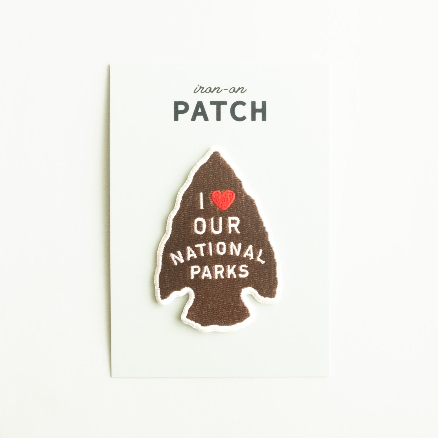 I Love Our National Parks - Iron On Patch