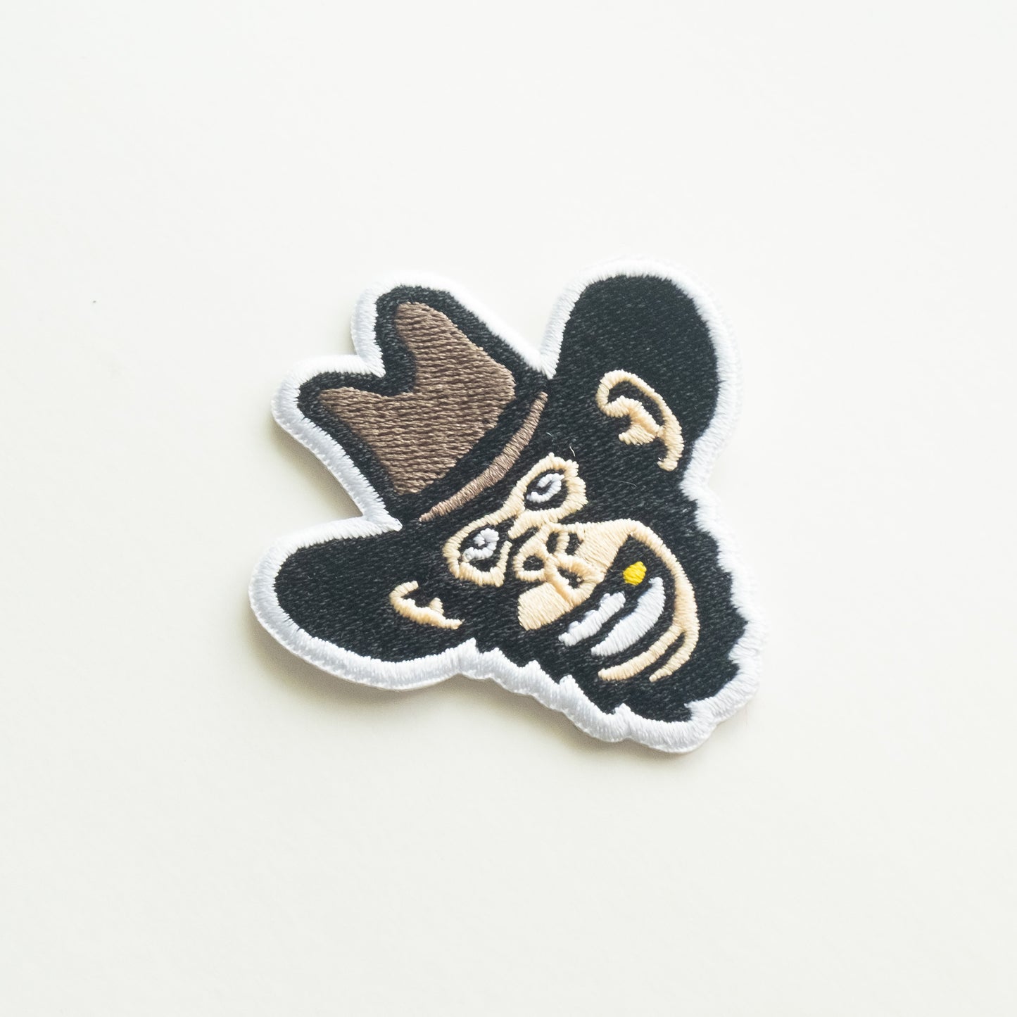 Monkey Cowboy - Iron On Patch