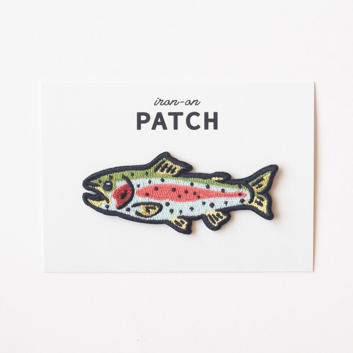 Rainbow Trout - Iron On Patch