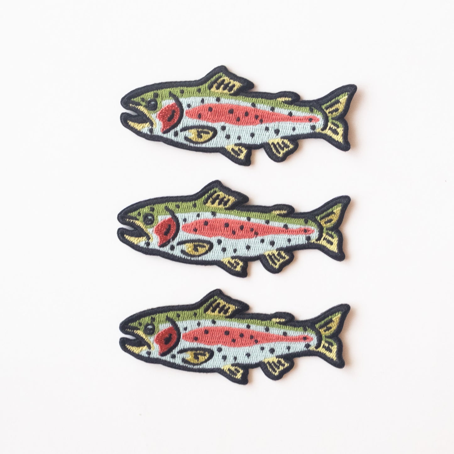 Rainbow Trout - Iron On Patch