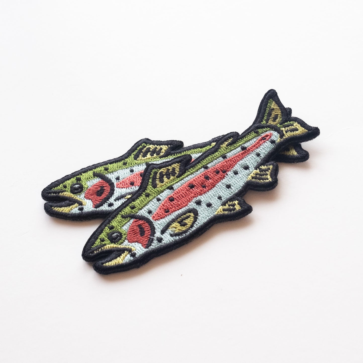 Rainbow Trout - Iron On Patch