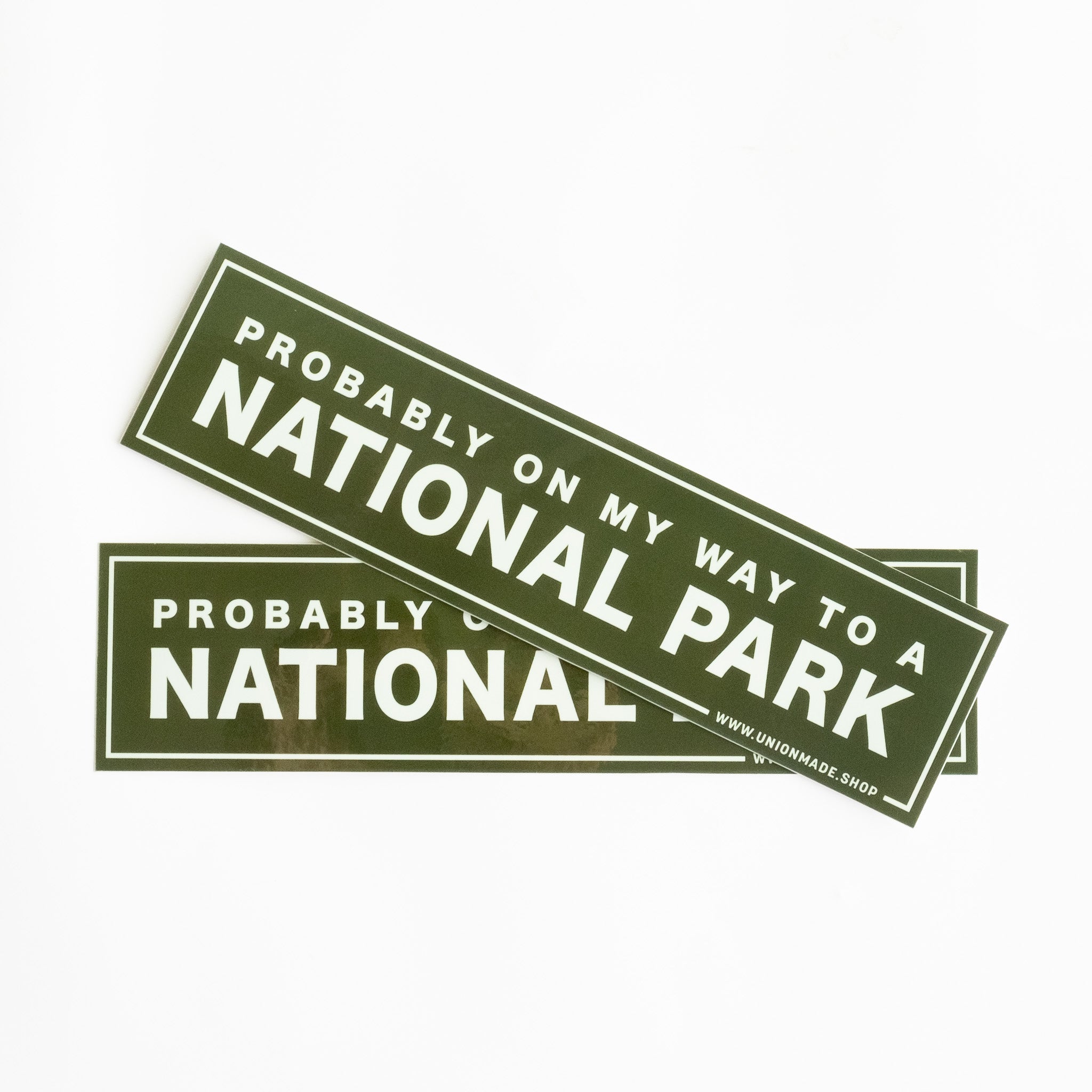 Probably On My Way To A National Park - Bumper Sticker