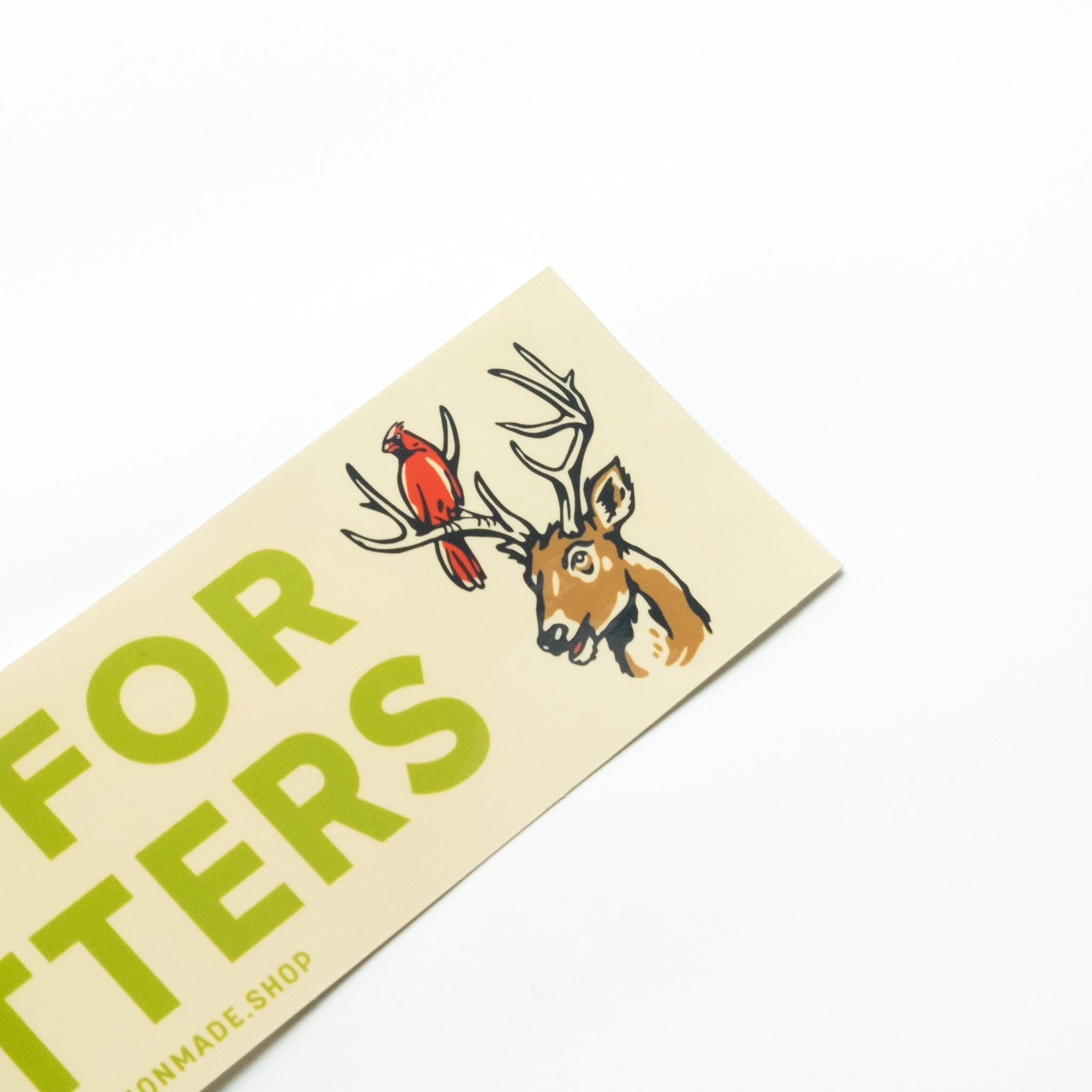 I Brake For Critters - Bumper Sticker