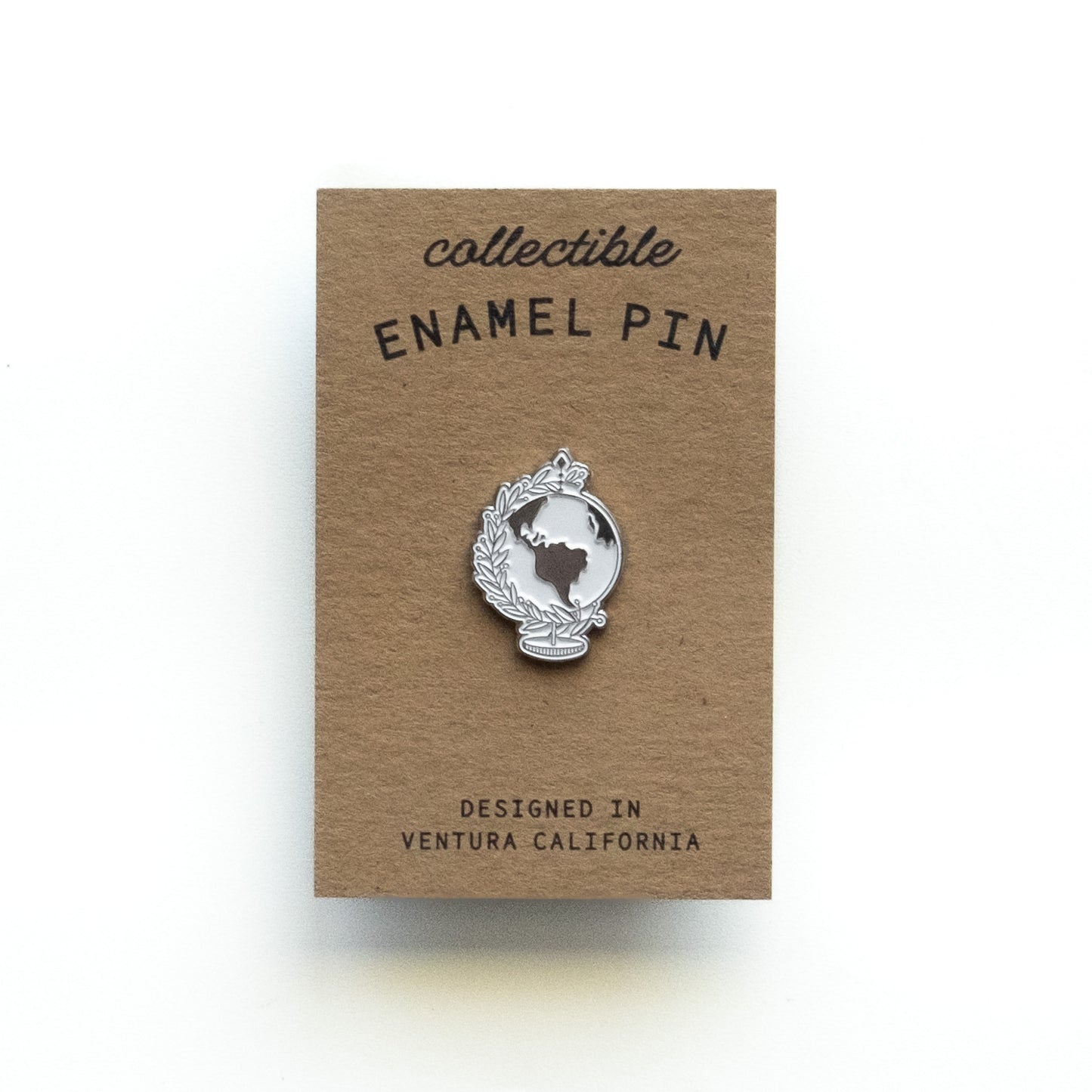 Globe - Enamel Pin
