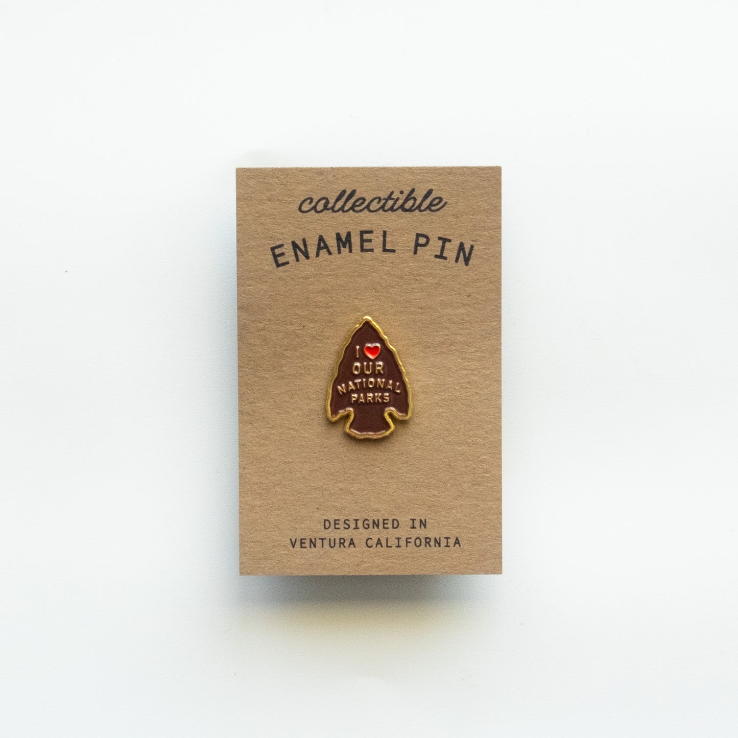 I Love Our National Parks - Enamel Pin