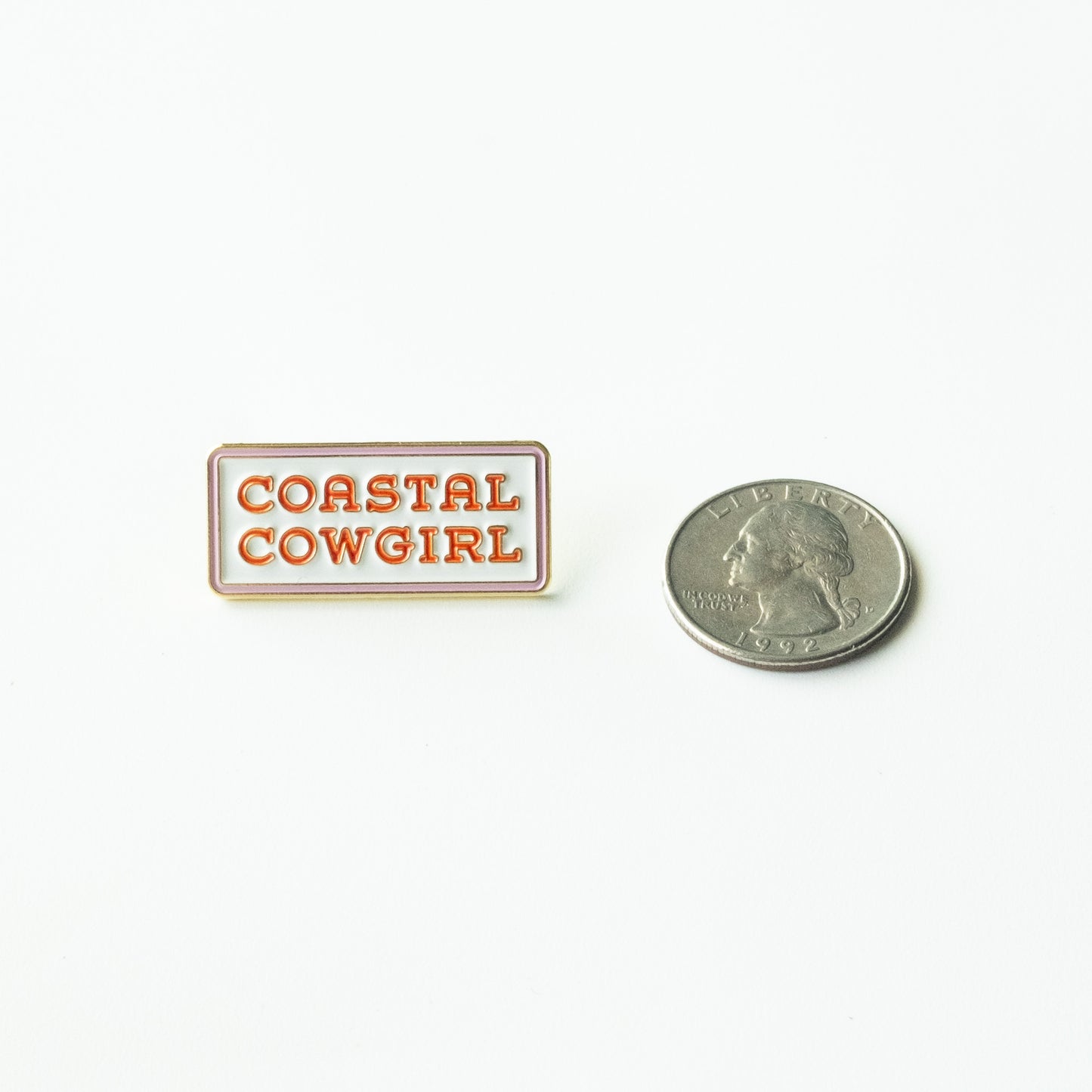 Coastal Cowgirl - Enamel Pin