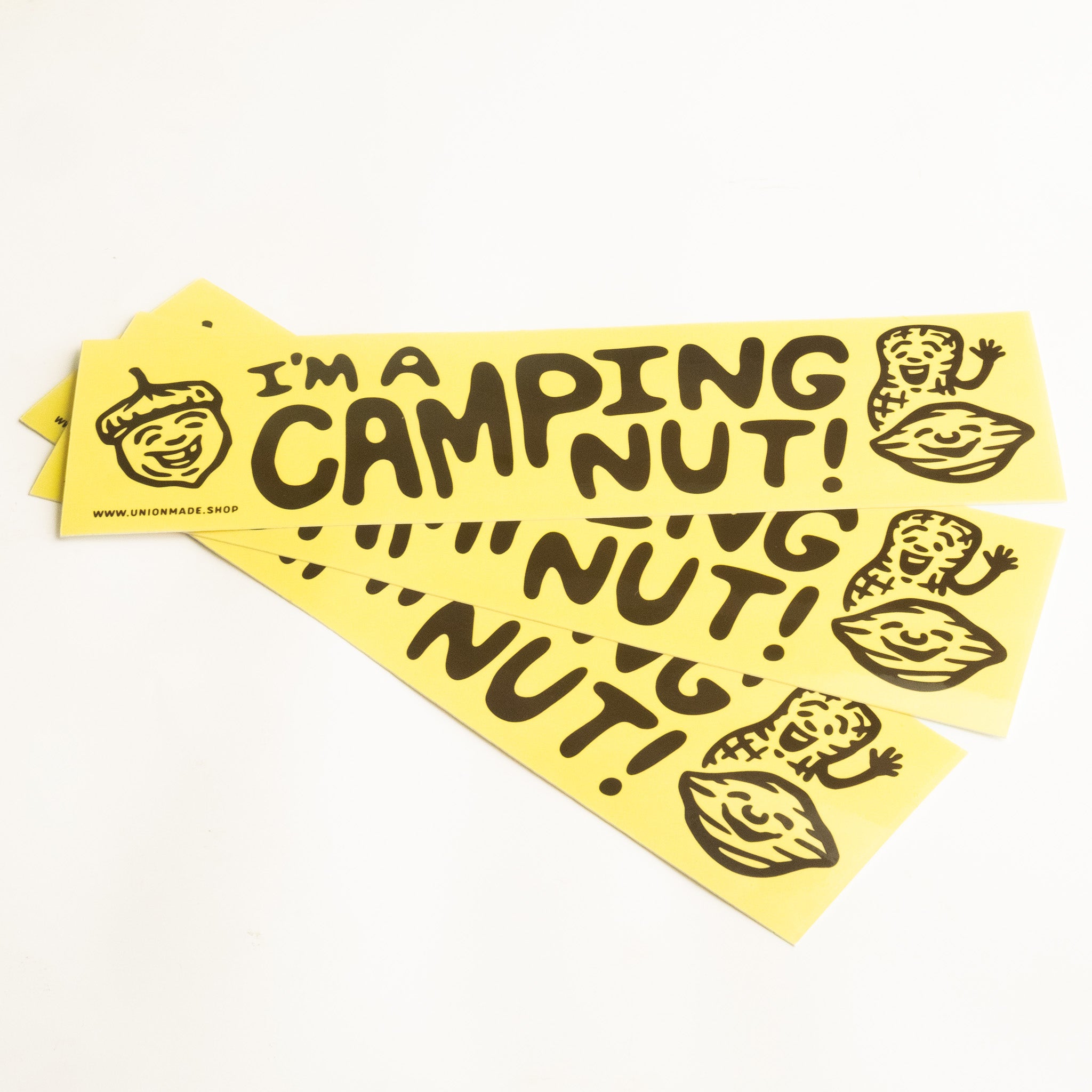 I'm A Camping Nut - Bumper Sticker