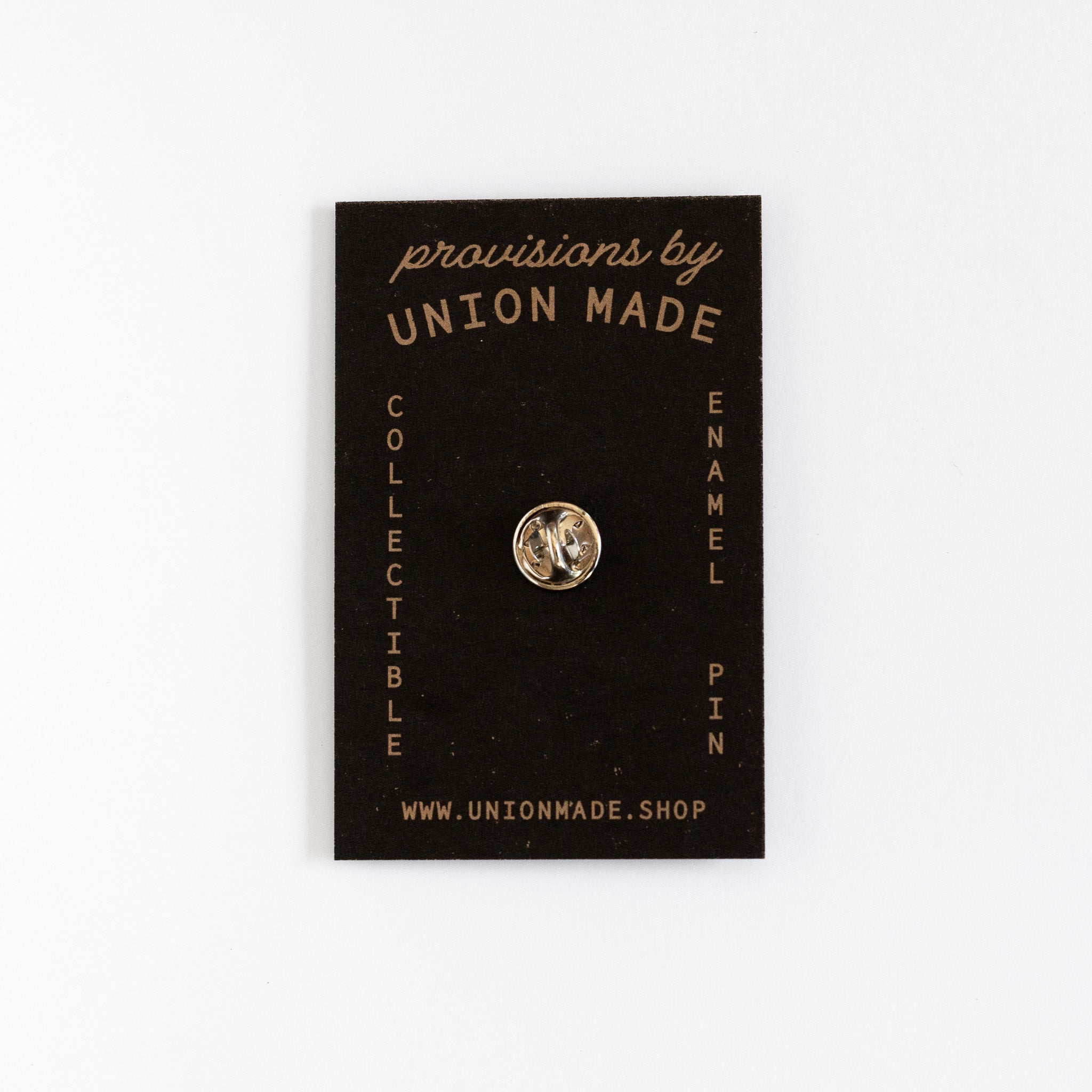 Film Camera Enamel Pin - Metallic Silver