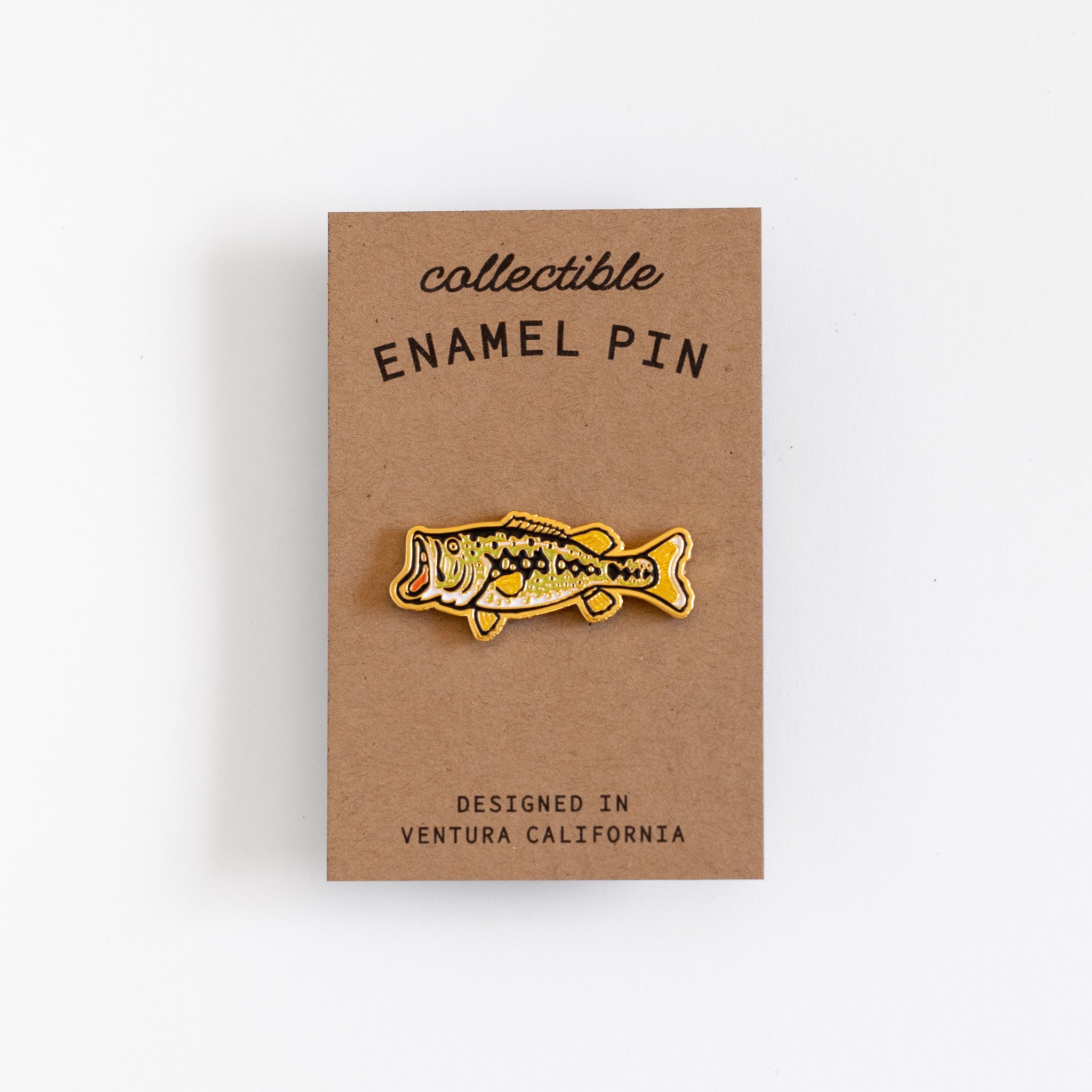 Largemouth Bass Enamel Pin