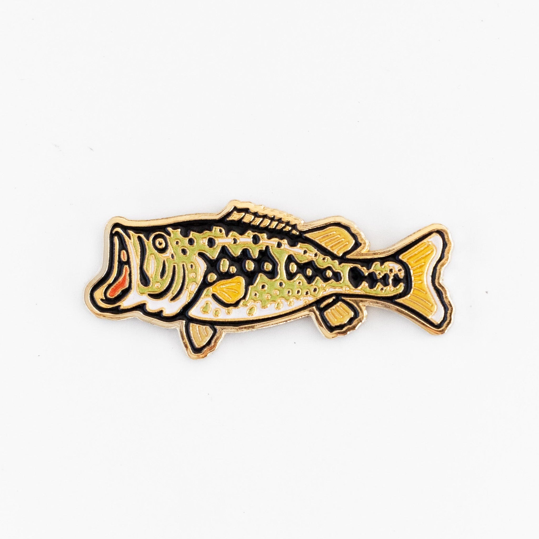Largemouth Bass Enamel Pin