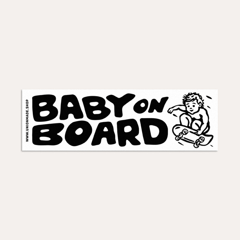 Baby On Board - Bumper Sticker