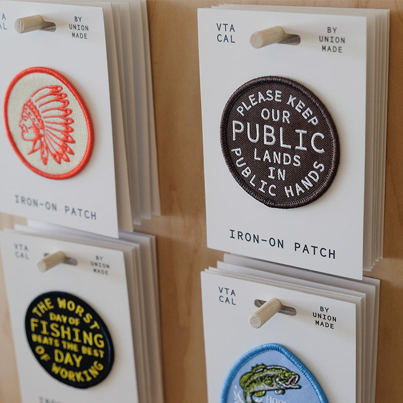 Keep Our Public Lands, In Public Hands - Iron On Patch