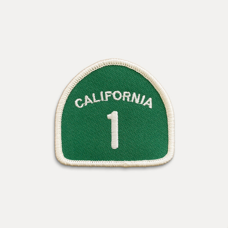 Pacific Coast Highway 1 - Iron On Patch