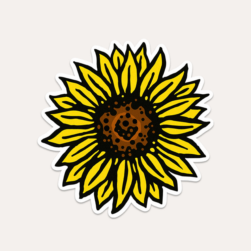 Sunflower - Vinyl Sticker