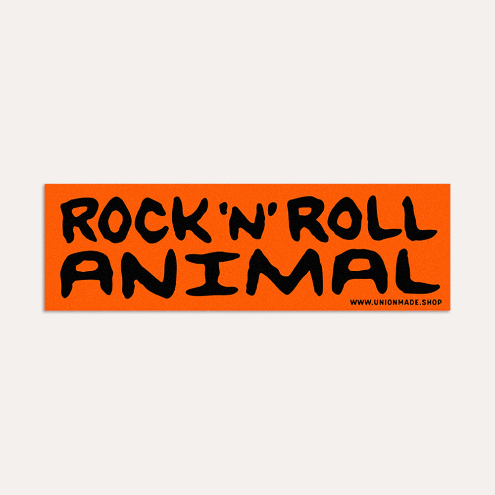 Rock 'N' Roll Animal - Bumper Sticker