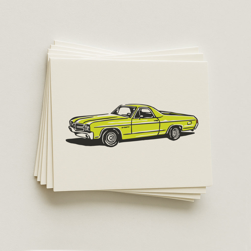 1970s El Camino -  Illustration Print