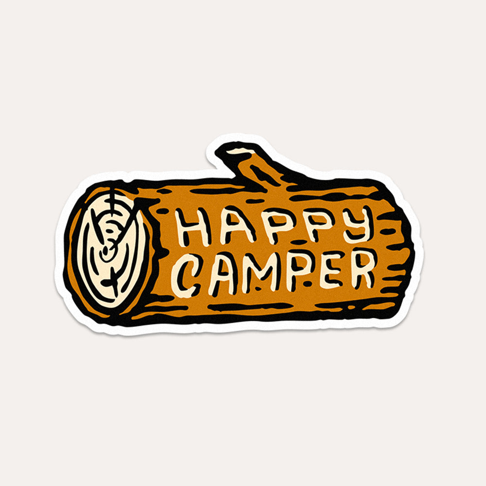 Happy Camper - Vinyl Sticker