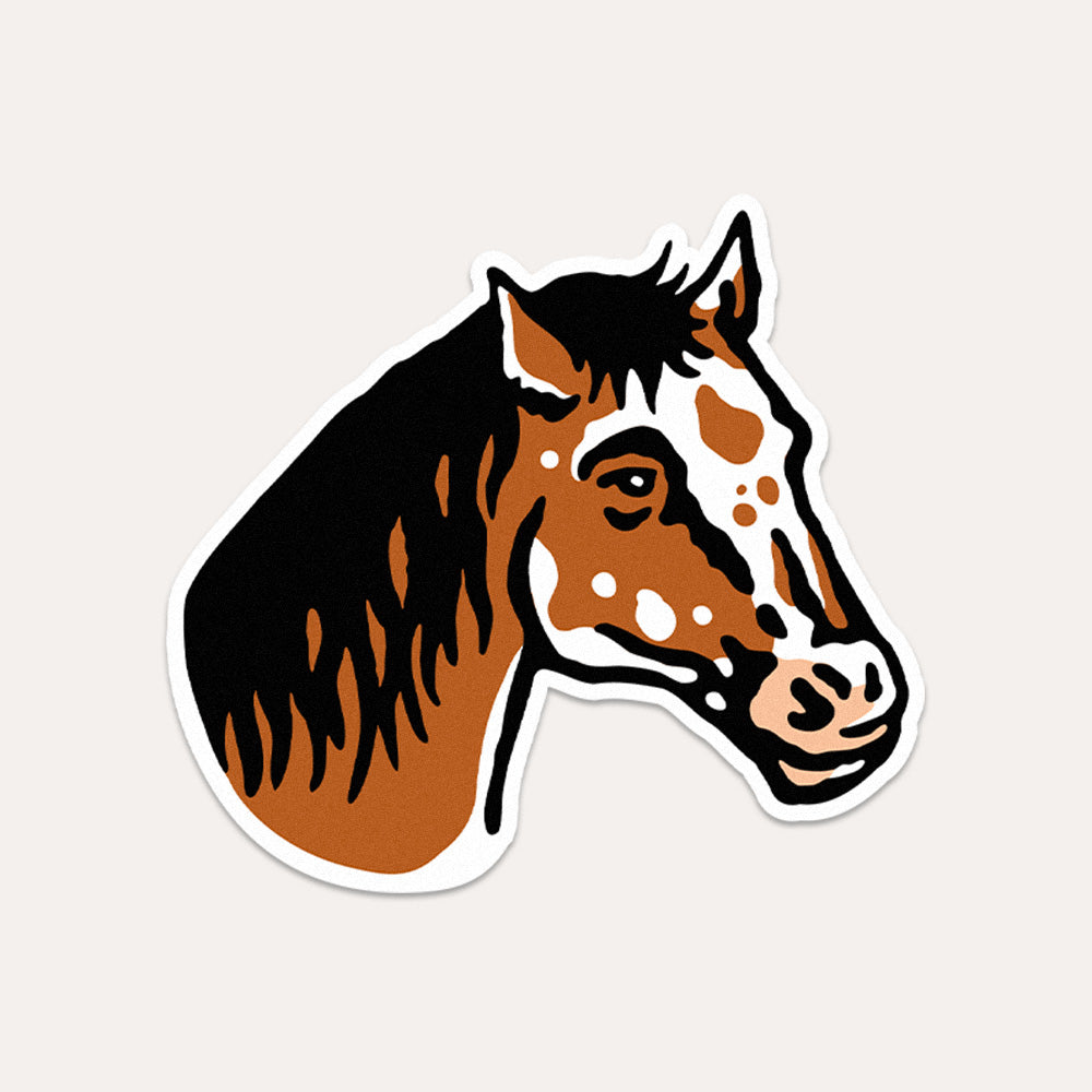 Horse Head - Vinyl Sticker