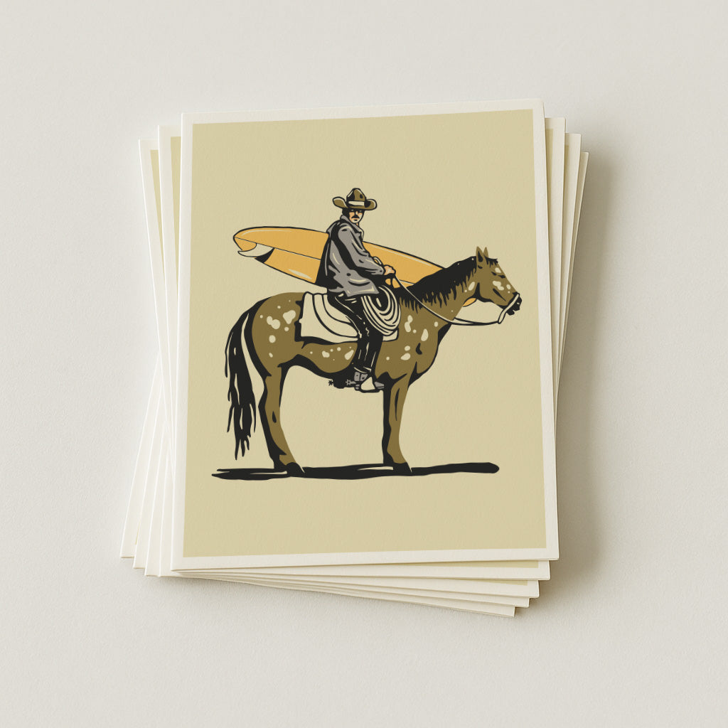 Surf Seeker Print - Illustration